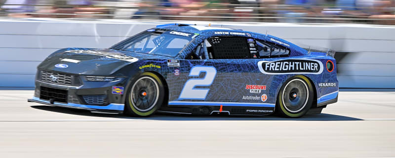 Austin Cindric paces NASCAR Cup Series practice at Watkins Glen
