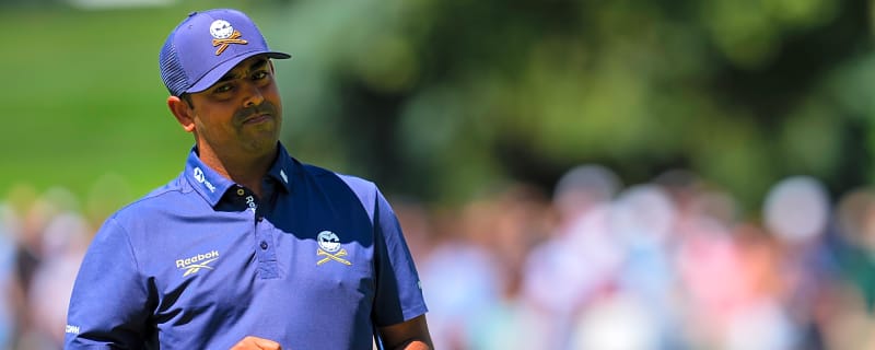 Why Anirban Lahiri was disqualified for one hole after breaking a rule during the 2017 Presidents Cup