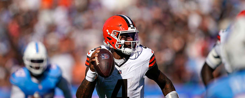 Cleveland Browns Deshaun Watson Accuracy Charting Week 6 Update
