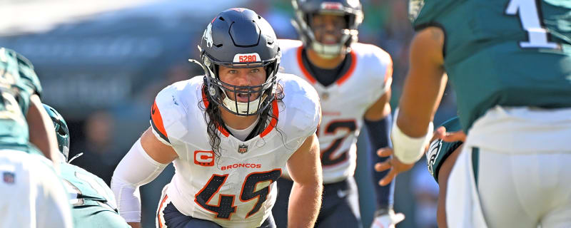 Broncos LB Alex Singleton says an NFL drug test alerted him that he had cancer