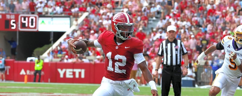 Russell ready to embrace pressure of being Alabama football’s starting quarterback