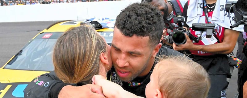 Family man Bubba Wallace enjoying 'cool hobby' of winning in NASCAR