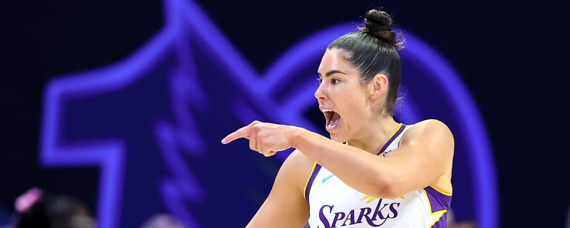 Kelsey Plum addresses her shot at Caitlin Clark