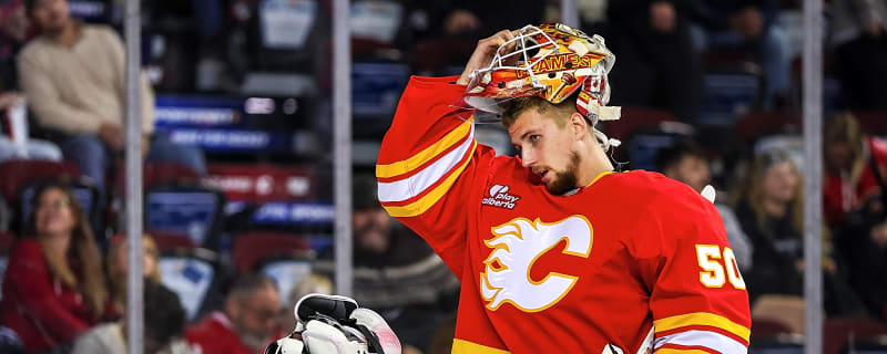 Report: Calgary Flames looking to address backup goaltending situation