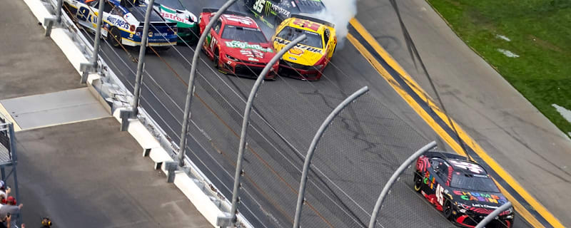 Denny Hamlin defends Riley Herbst's controversial last-lap move at Daytona