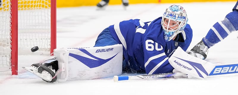 The Toronto Maple Leafs need Joseph Woll back as soon as possible