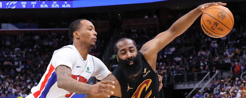 James Harden fails to show up for Cavaliers in Game 2 loss to Pistons