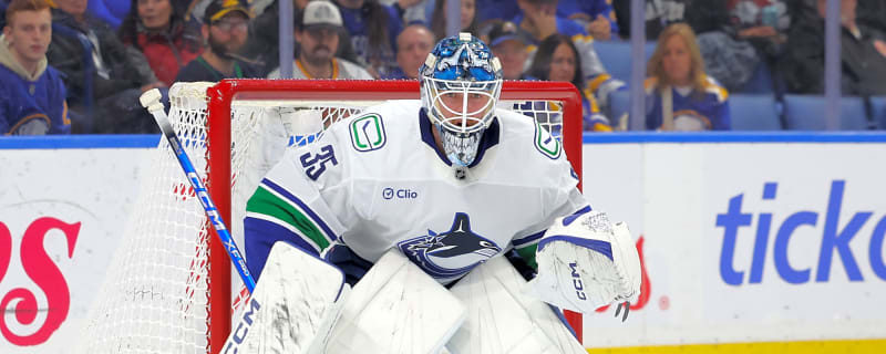 Vancouver Canucks Goaltender Thatcher Demko Out For Remainder Of Season