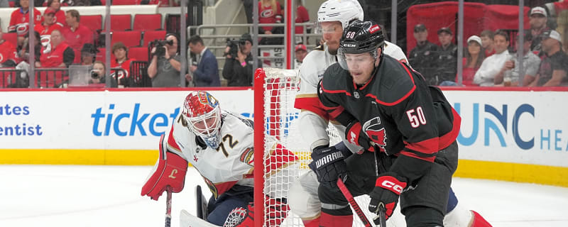 Hurricanes' ugly streak continues in Game 2 loss to Panthers