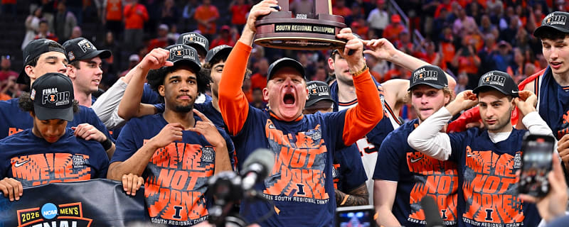 Men's NCAA Tournament winners, losers: Arizona, Illinois end long Final Four droughts with regional final wins