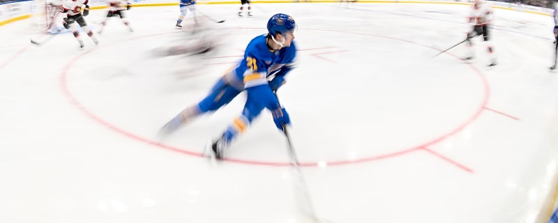 Blues' Jimmy Snuggerud, Alexey Toropchenko out multiple weeks