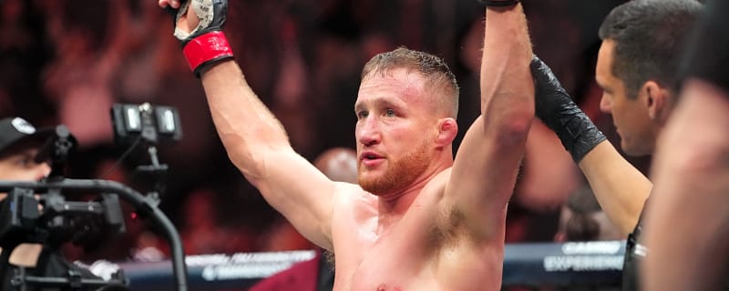 Justin Gaethje shares hilarious gameplan for second Max Holloway ‘point down’ as he calls for BMF rematch