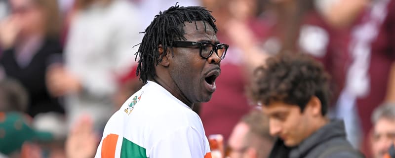 Michael Irvin was going nuts during Miami’s playoff game