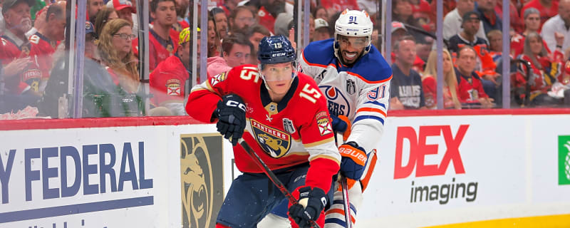 Panthers’ Anton Lundell out day-to-day with upper-body injury