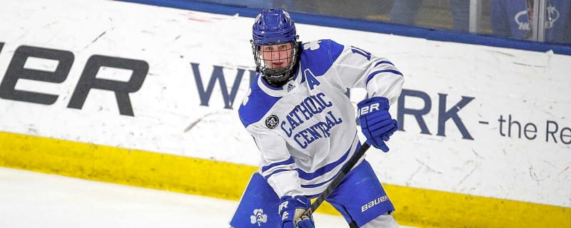 Canucks prospect Brooks Rogowski makes strong impression at World Junior Summer Showcase