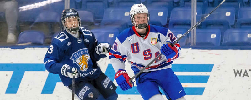 Two Detroit Red Wings Prospects Named to Team USA World Junior’s Summer Showcase Roster