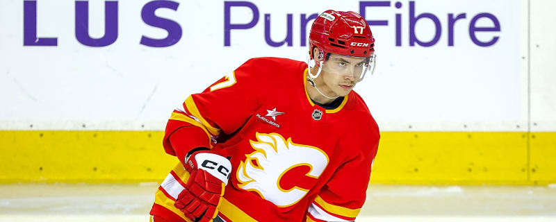 The Flames cannot afford another down year from Yegor Sharangovich
