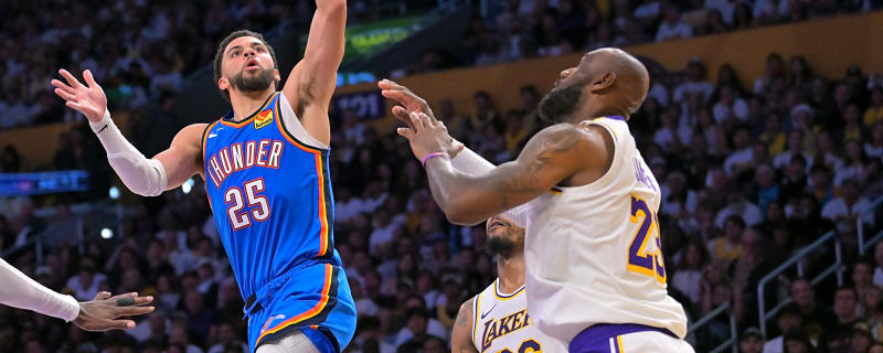 Lakers show flashes, Thunder show the gap