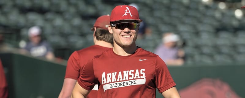 Miami Marlins select Arkansas INF Camden Kozeal in 2026 MLB Draft