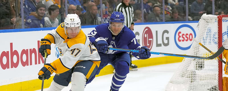 Teddy Blueger slowly carving out his role for Maple Leafs
