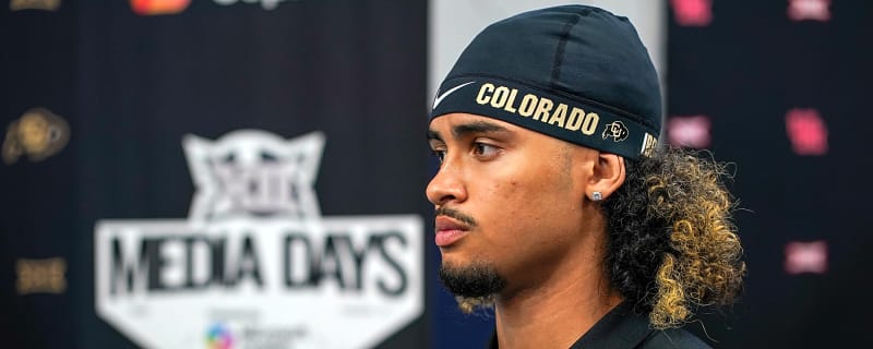 Julian Lewis throws deep touchdown to Omarion Miller in Buffs practice