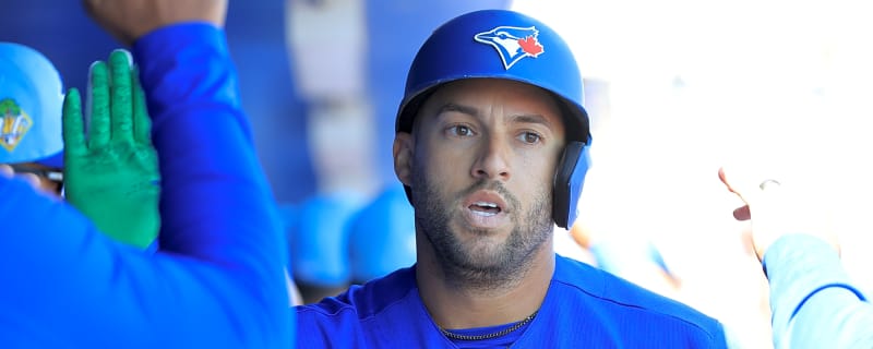 Blue Jays’ George Springer, Ernie Clement sit in wrong seats at Leafs game