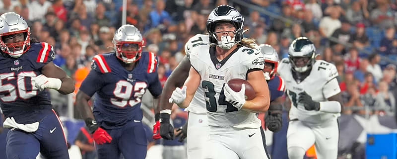 Eagles RB Coach Explains Why Carson Steele Was Always A Roster Long Shot