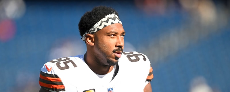 Myles Garrett lost his cool on Browns’ sideline