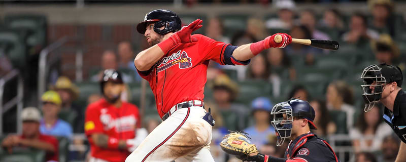  What is the panic meter at for Austin Riley?