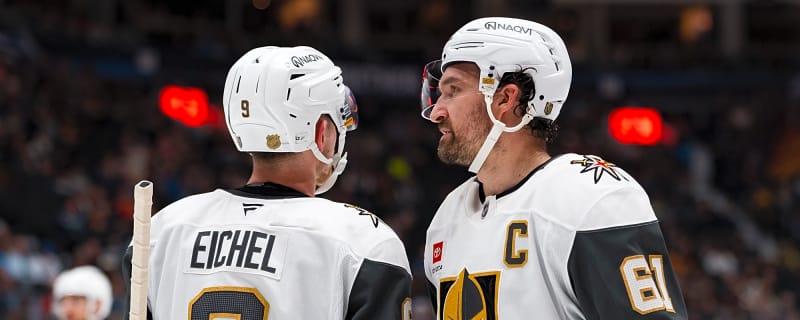 Golden Knights beat Canucks 2-1, reach first-place tie at 88 points