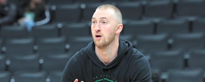 What Happened to Sam Hauser? Celtics Star Exits Pistons Game With Injury
