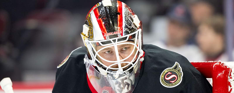 Senators Goalie Linus Ullmark Leaves Game with Injury