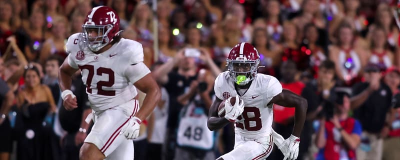 Alabama football running back returns to practice ahead of Rose Bowl
