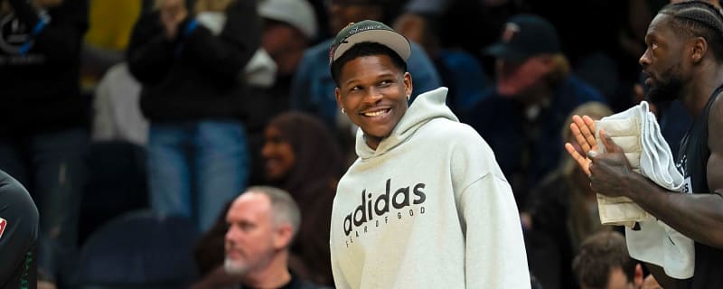 Anthony Edwards listed as questionable to play on Wednesday