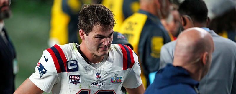 MVP Runner-Up Drake Maye In Tears After 6 Sacks—Highest Pressure Rate In 8 Years