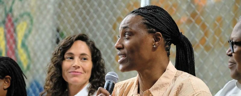 EXCLUSIVE: Hall of Famer Sylvia Fowles Remembers Surprising Herself With Favorite Block