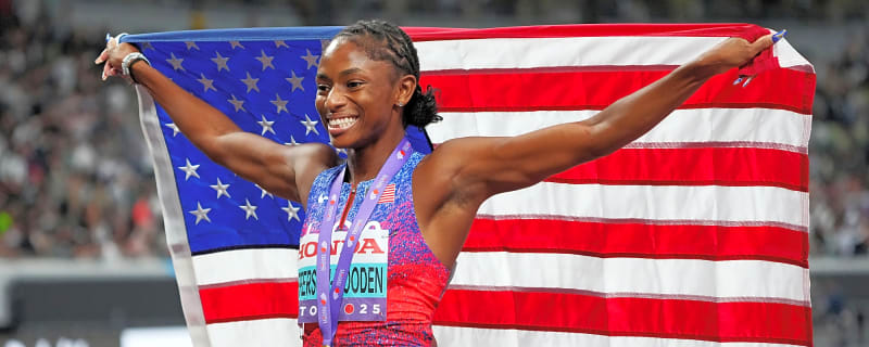 Alexis Ohanian Applauds Melissa Jefferson After She Claims the Same Honour Jordan Chiles Once Held