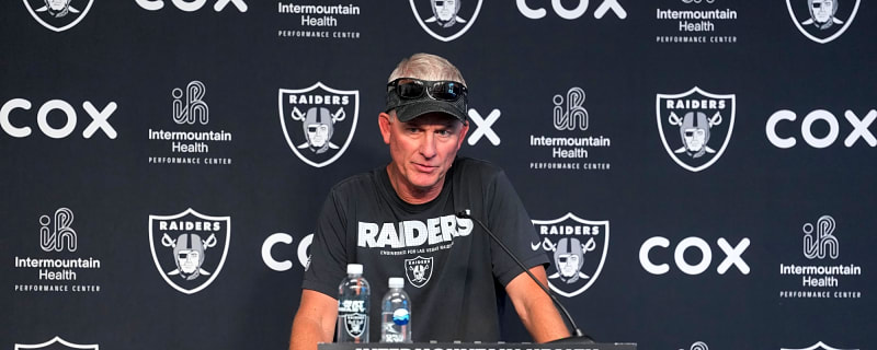 Las Vegas Raiders assistant HC Mike McCoy addresses the confusing situation at Mandatory Minicamp that has fans scratching their heads