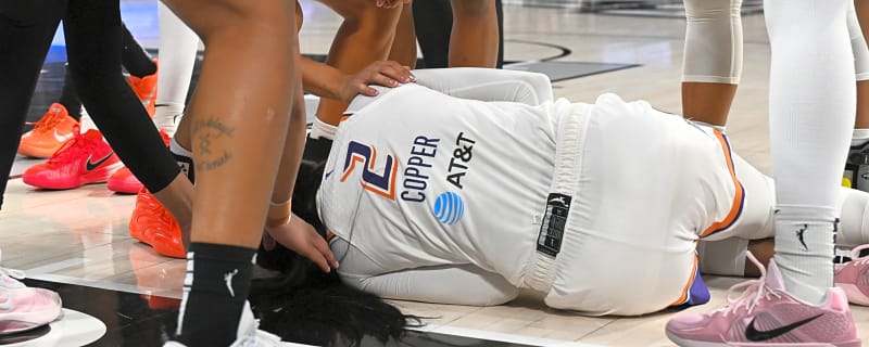 Mercury’s Copper exits with injury in season-worst loss to Aces