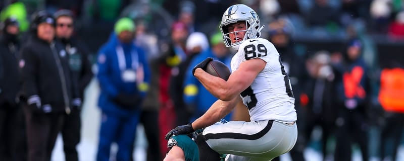 Las Vegas Raiders tight end Brock Bowers placed on season-ending IR