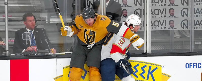 Golden Knights place Jeremy Lauzon on IR, recall Tanner Laczynski