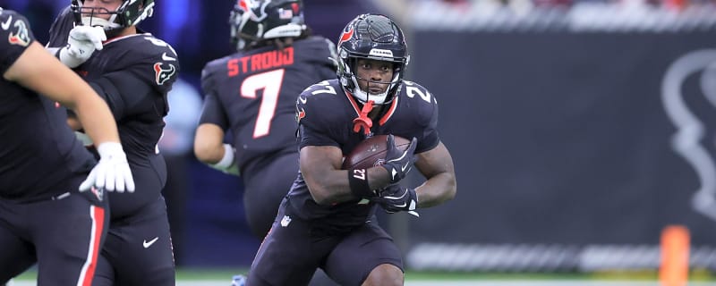 Houston Texans Running Back Woody Marks Not Expected To Play In Week 16