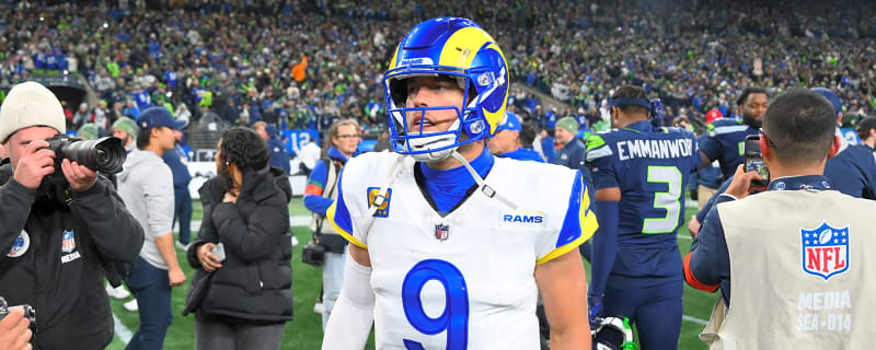 Matthew Stafford chases down old teammate Cooper Kupp after NFC Championship Game loss