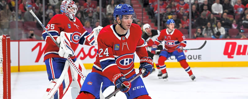 Logan Mailloux has the NHL’s worst differential for a defenseman this season