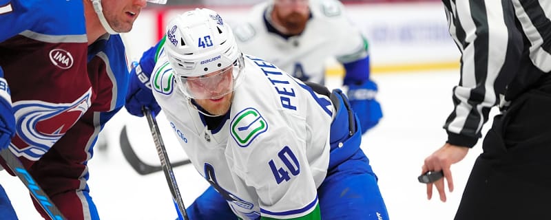 Canucks To Activate Elias Pettersson Off Injured Reserve