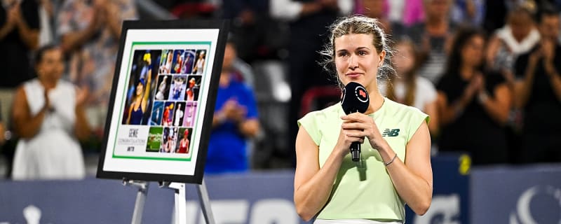 Eugenie Bouchard Gives Touching Reason Behind Finishing her Career in Montreal