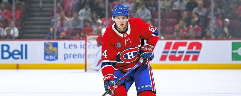 David Reinbacher scores in front of several NHL scouts