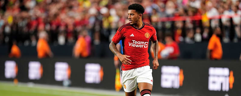 Jadon Sancho scores first Aston VIlla goal