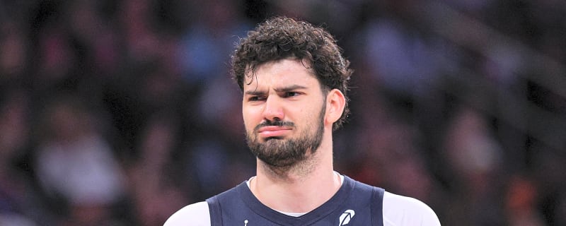 Wizards’ Vukcevic Out At Least Four Weeks With Hip Injury