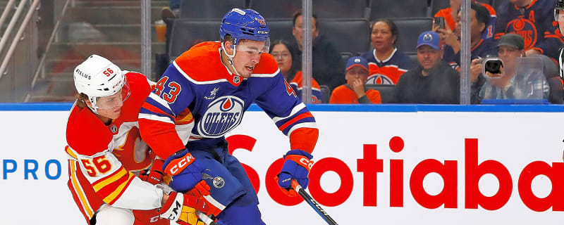 Plans changed for Flames prospect Henry Mews when the NCAA became an option